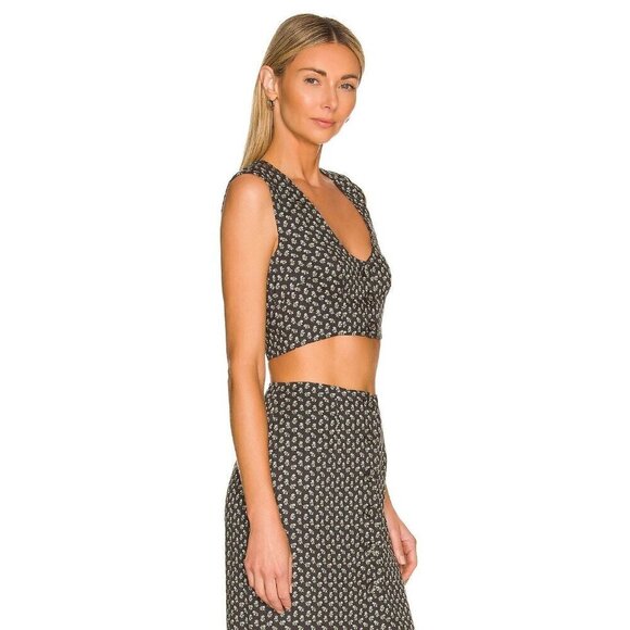 anna nata Kelsey Top in Washed Black XXSmall As-Is Womens Sleeveless Blouse - Picture 3 of 8